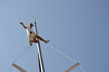 Dan Coan Mast yacht rigging connecticut sailing connecticut yacht rigging